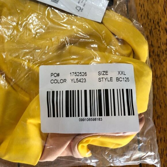 J Crew Curved Waist Cheeky Bikini Bottom Yellow - XXL - Picture 10 of 10